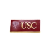 USC Trojans Cardinal and Gold Shield Pin